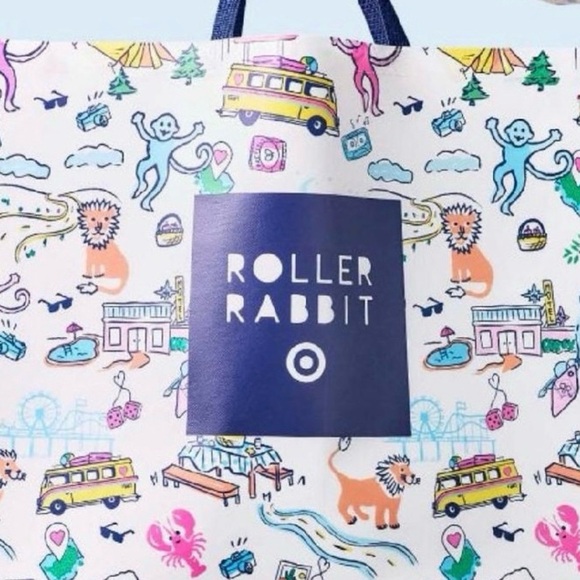Roller Rabbit Multicolor Tote Bag - Picture 2 of 2